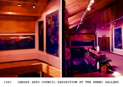 Exhibition, New Jersey Arts Council Berni Gallery, Trenton, NJ, 1985