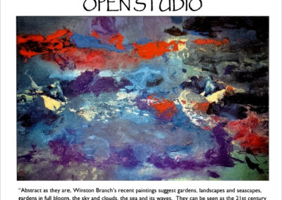 Inviation to Winston Branch Open Studio, Oakland, CA 2007