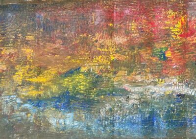 Summer LIght, abstract painting by Winston Branch, 1995